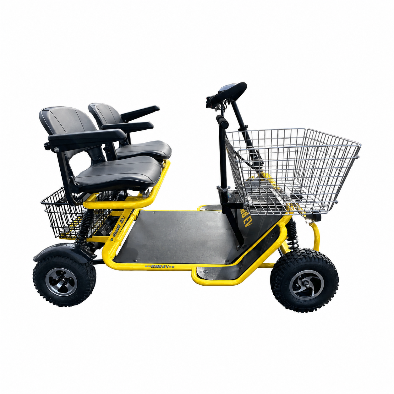 RMB e-Quad XL in yellow, side view